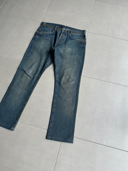 Dior Homme AW05 'In The Morning" rust washed denim