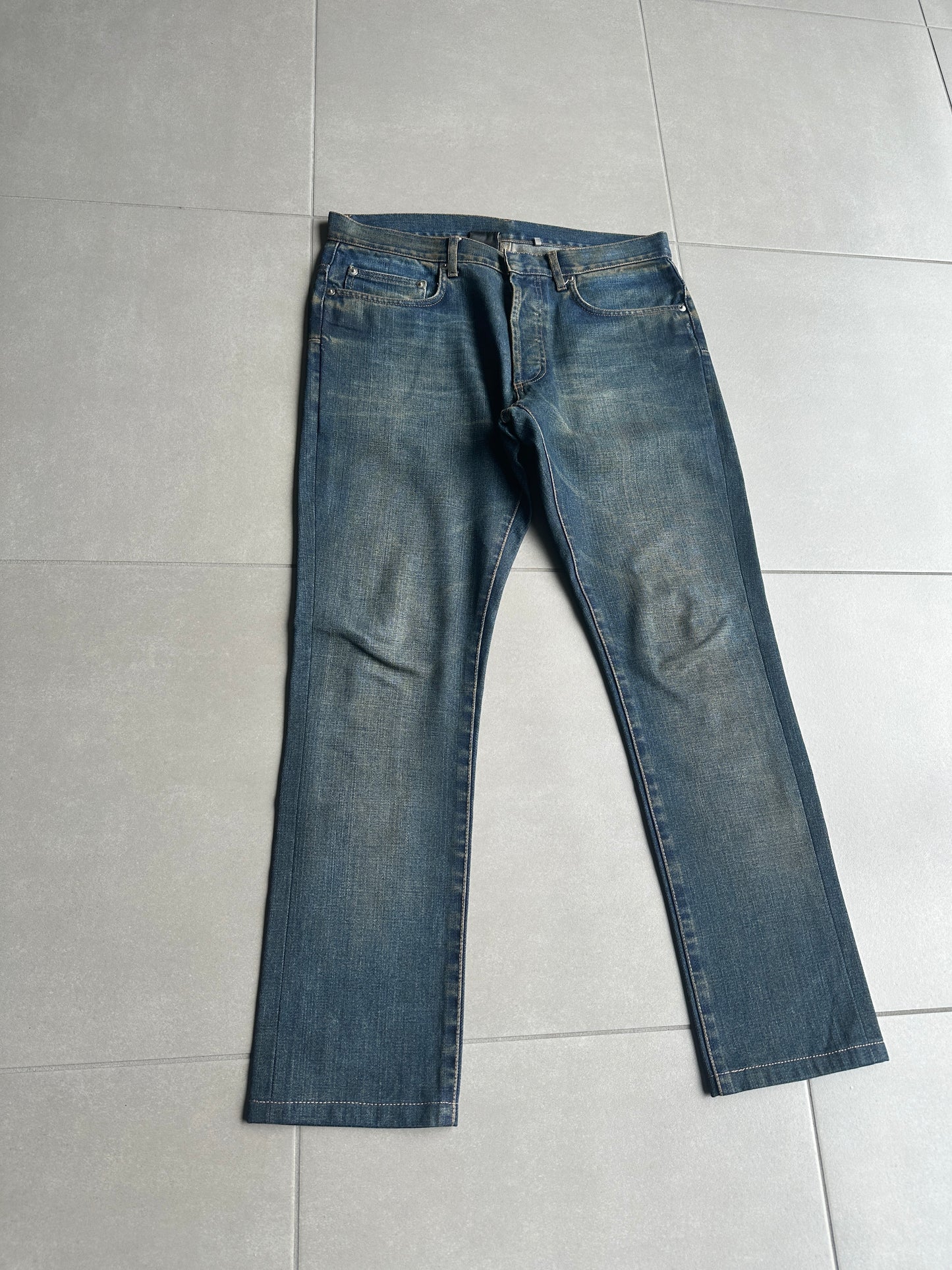 Dior Homme AW05 'In The Morning" rust washed denim