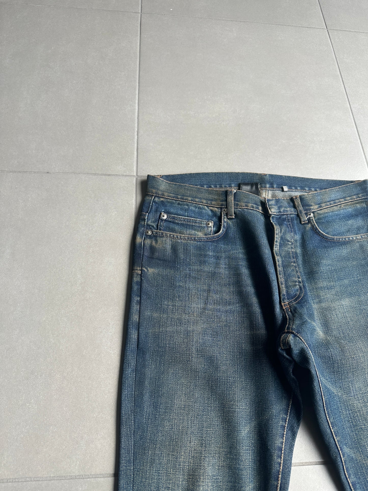 Dior Homme AW05 'In The Morning" rust washed denim