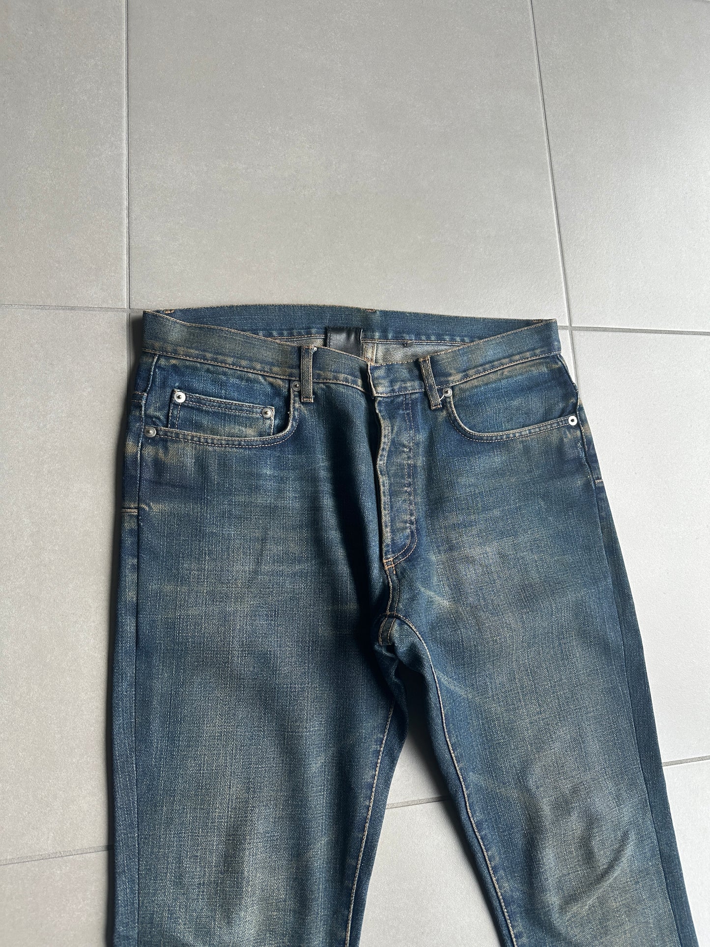 Dior Homme AW05 'In The Morning" rust washed denim