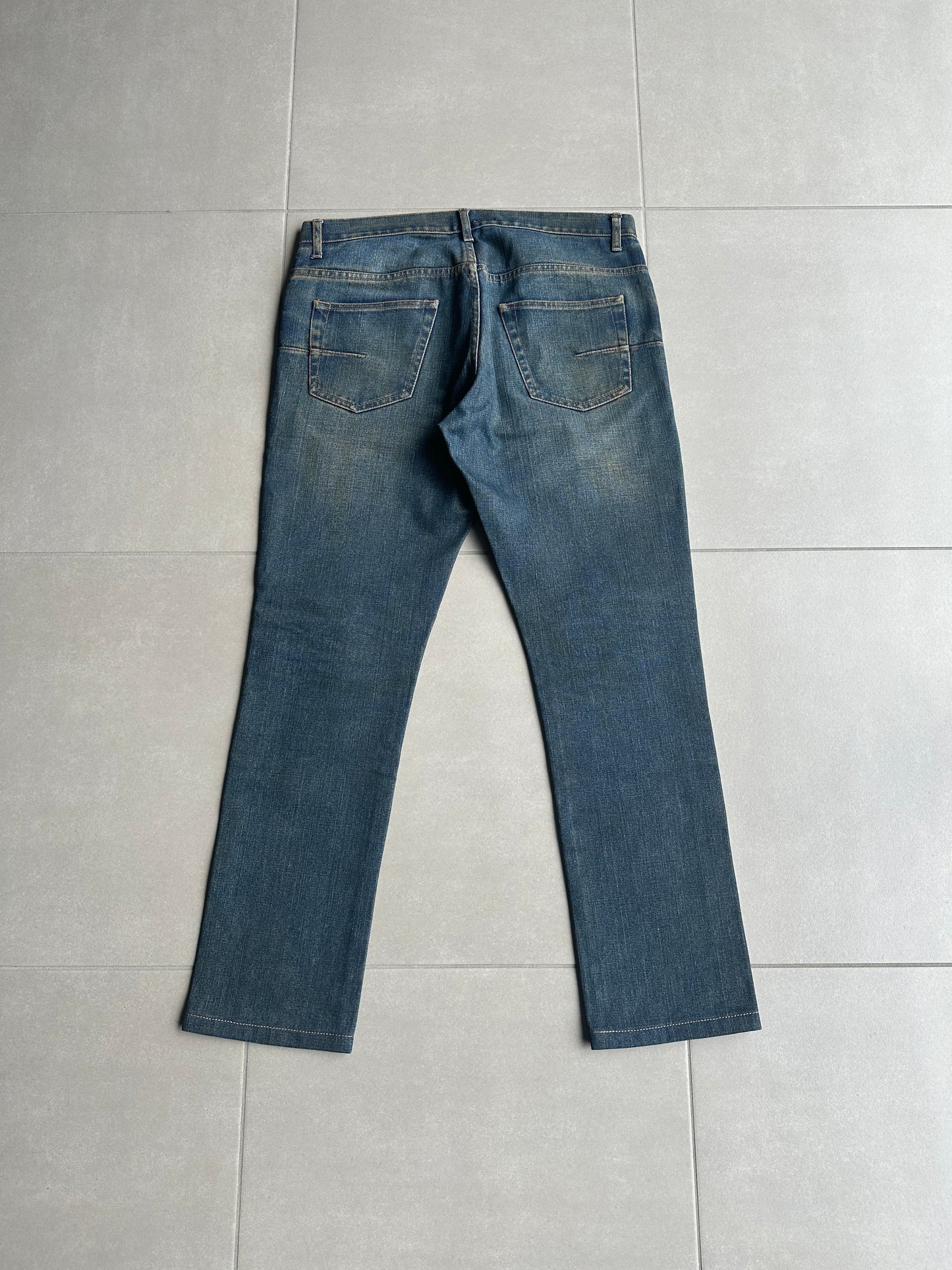 Dior Homme AW05 'In The Morning" rust washed denim