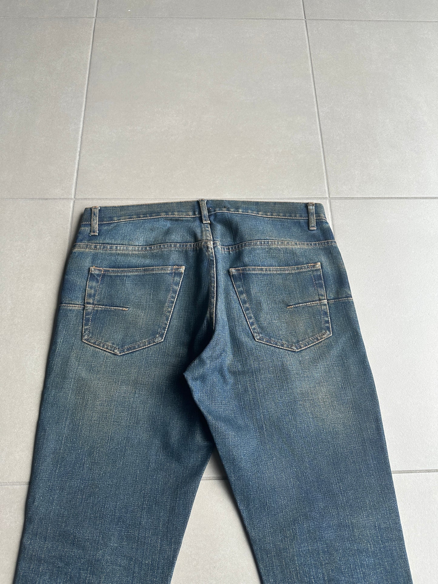 Dior Homme AW05 'In The Morning" rust washed denim