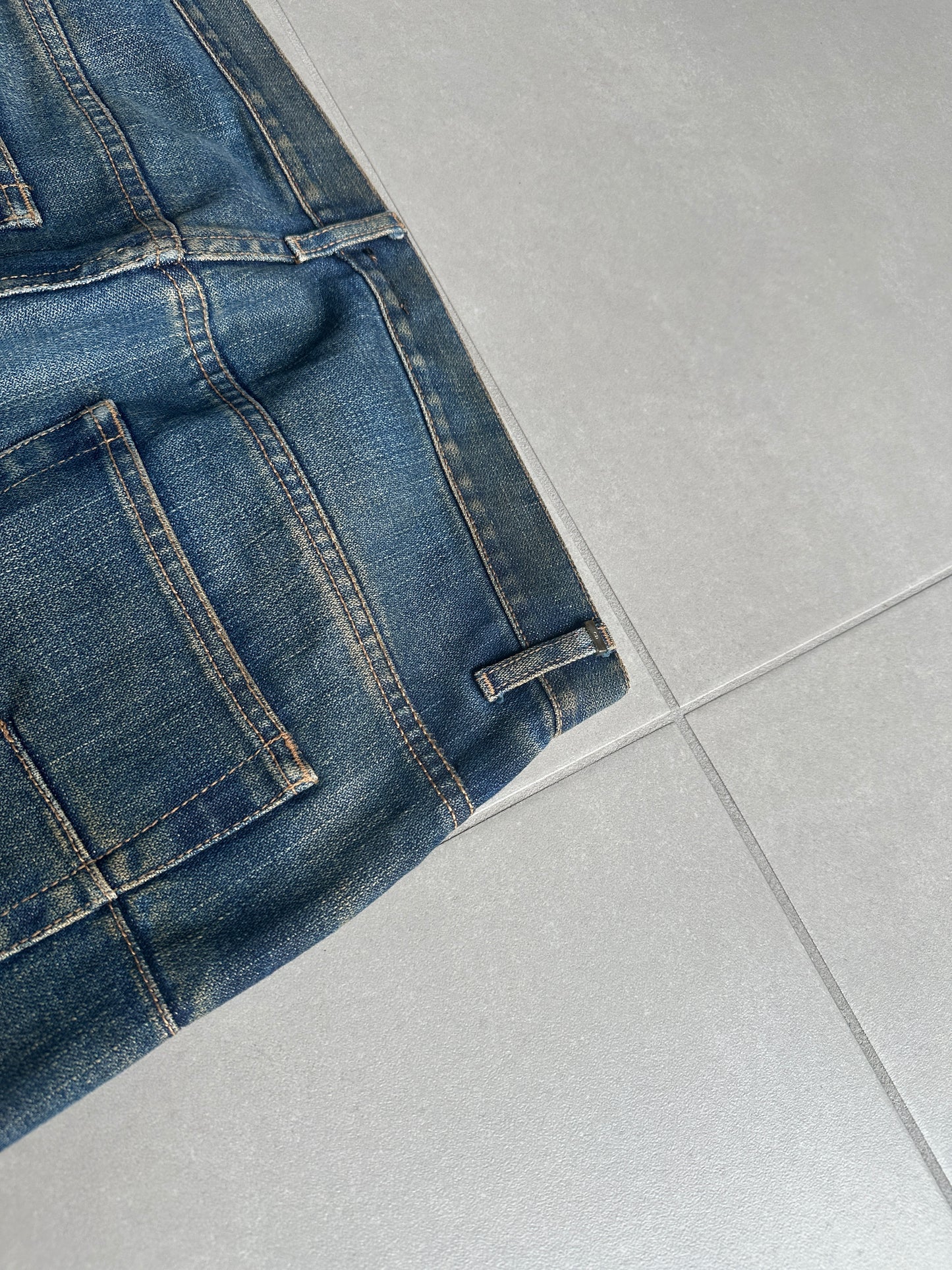 Dior Homme AW05 'In The Morning" rust washed denim