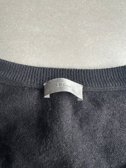 Dior Homme AW07 “Navigate” Cashmere V-neck sweater