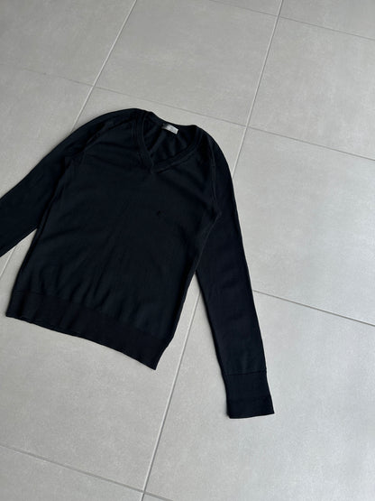 Dior Homme SS07 distressed V-neck sweater