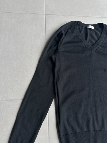 Dior Homme SS07 distressed V-neck sweater
