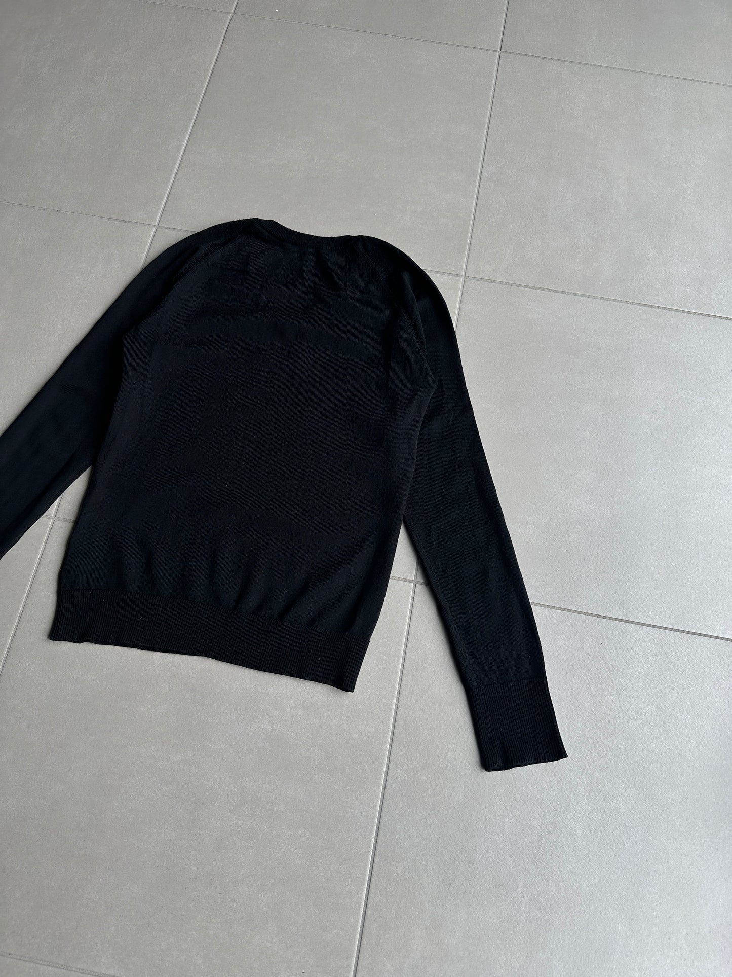 Dior Homme SS07 distressed V-neck sweater