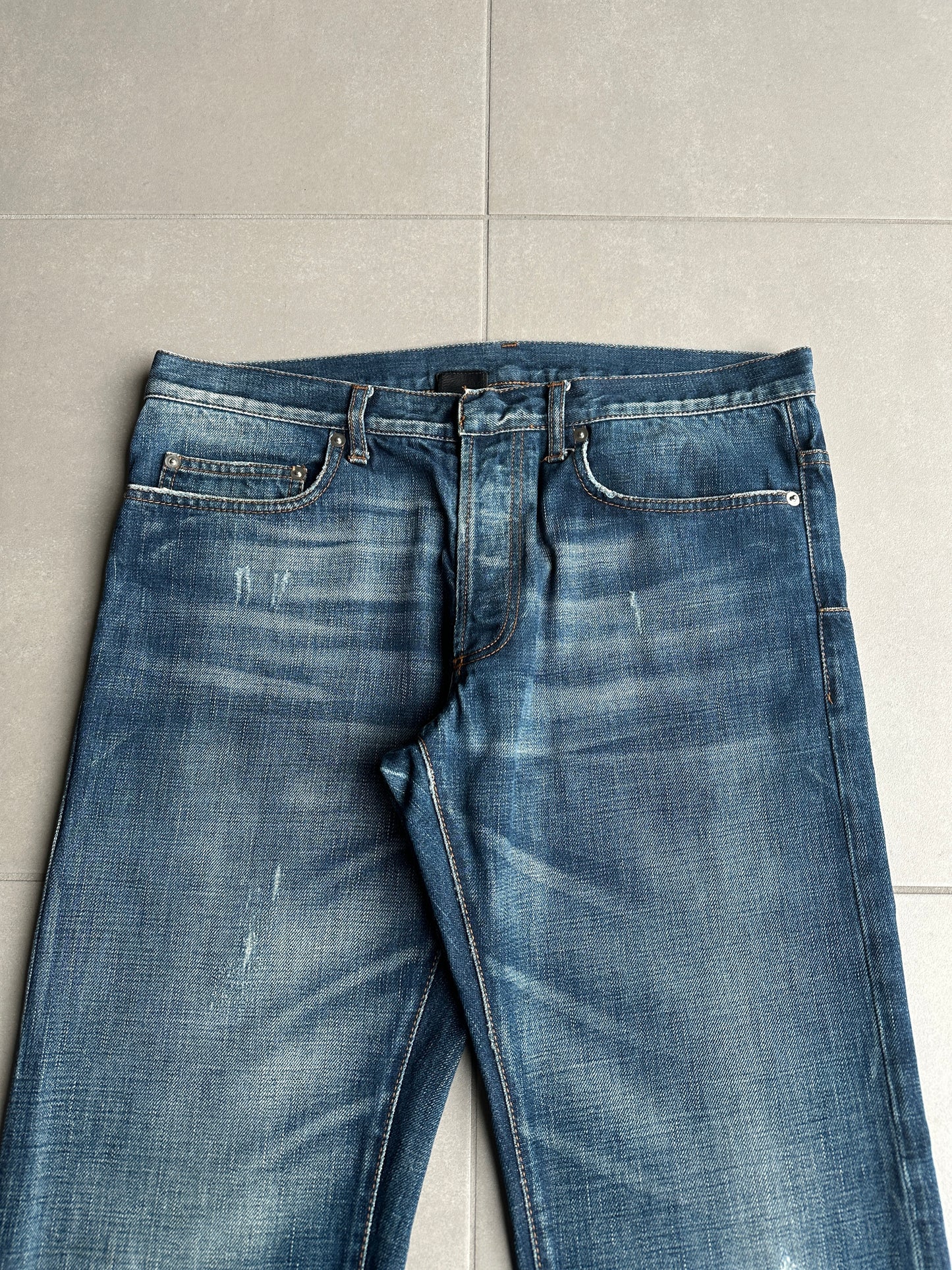 Dior Homme AW06 “These grey days” dust wash denim