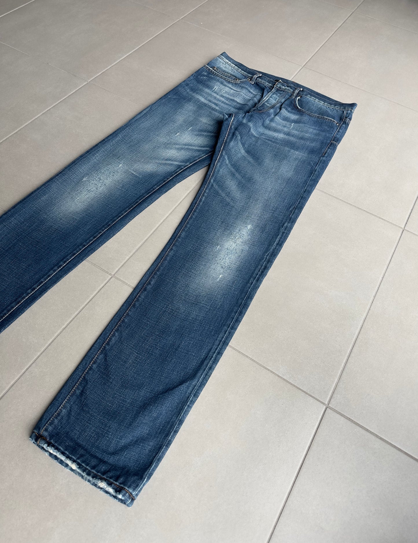 Dior Homme AW06 “These grey days” dust wash denim