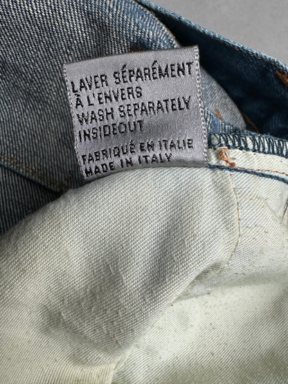 Dior Homme AW06 “These grey days” dust wash denim