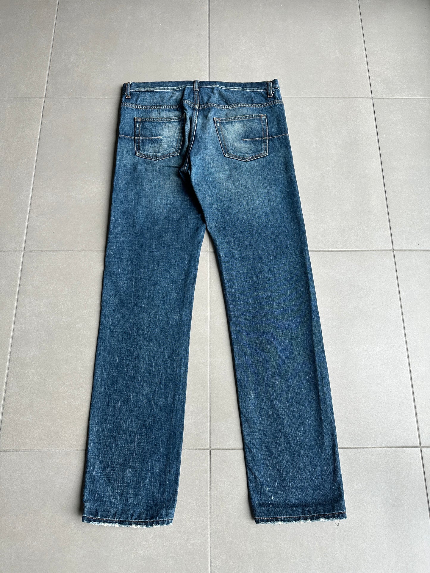 Dior Homme AW06 “These grey days” dust wash denim