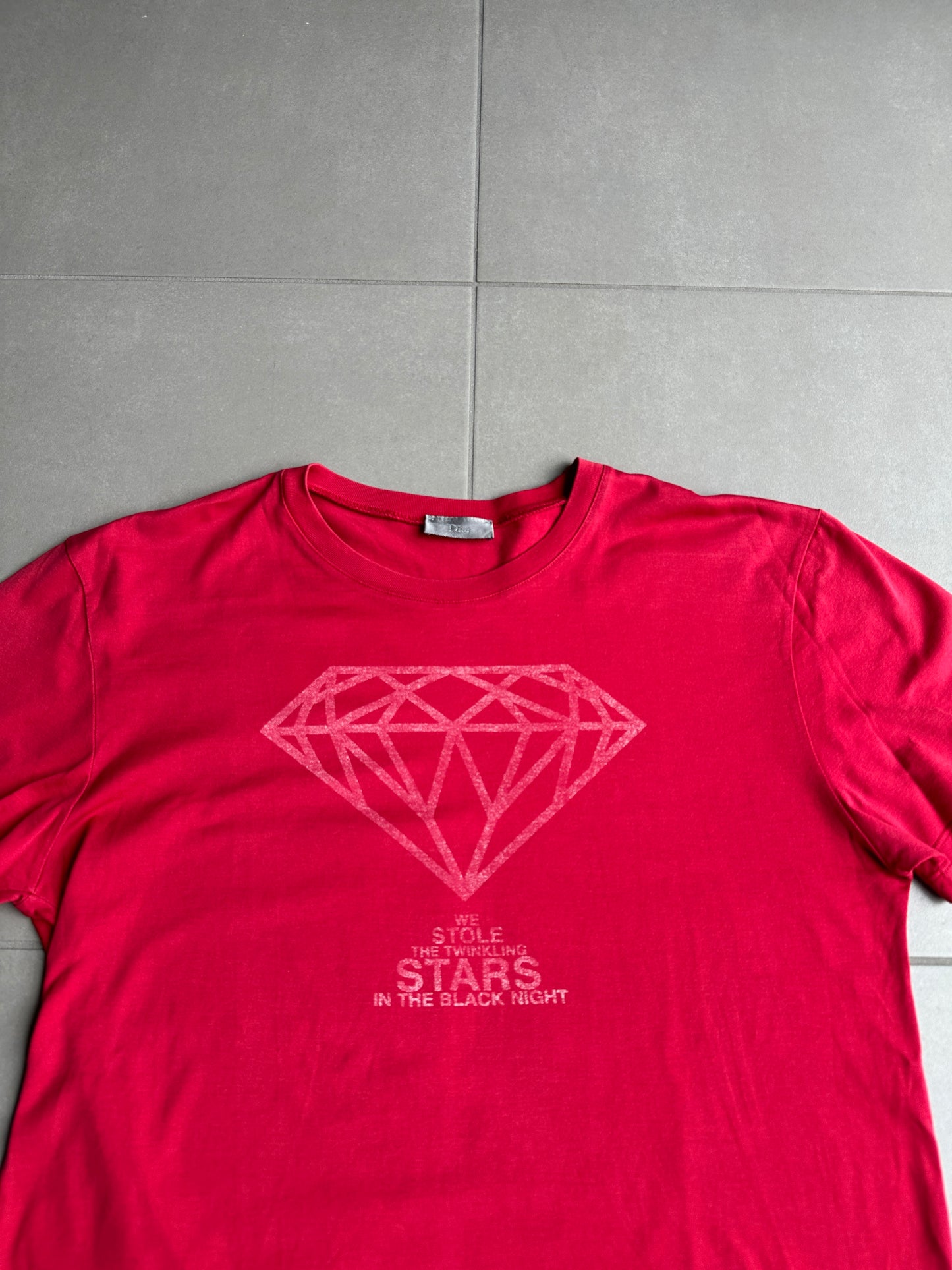Dior Homme SS06 twinkling stars t shirt