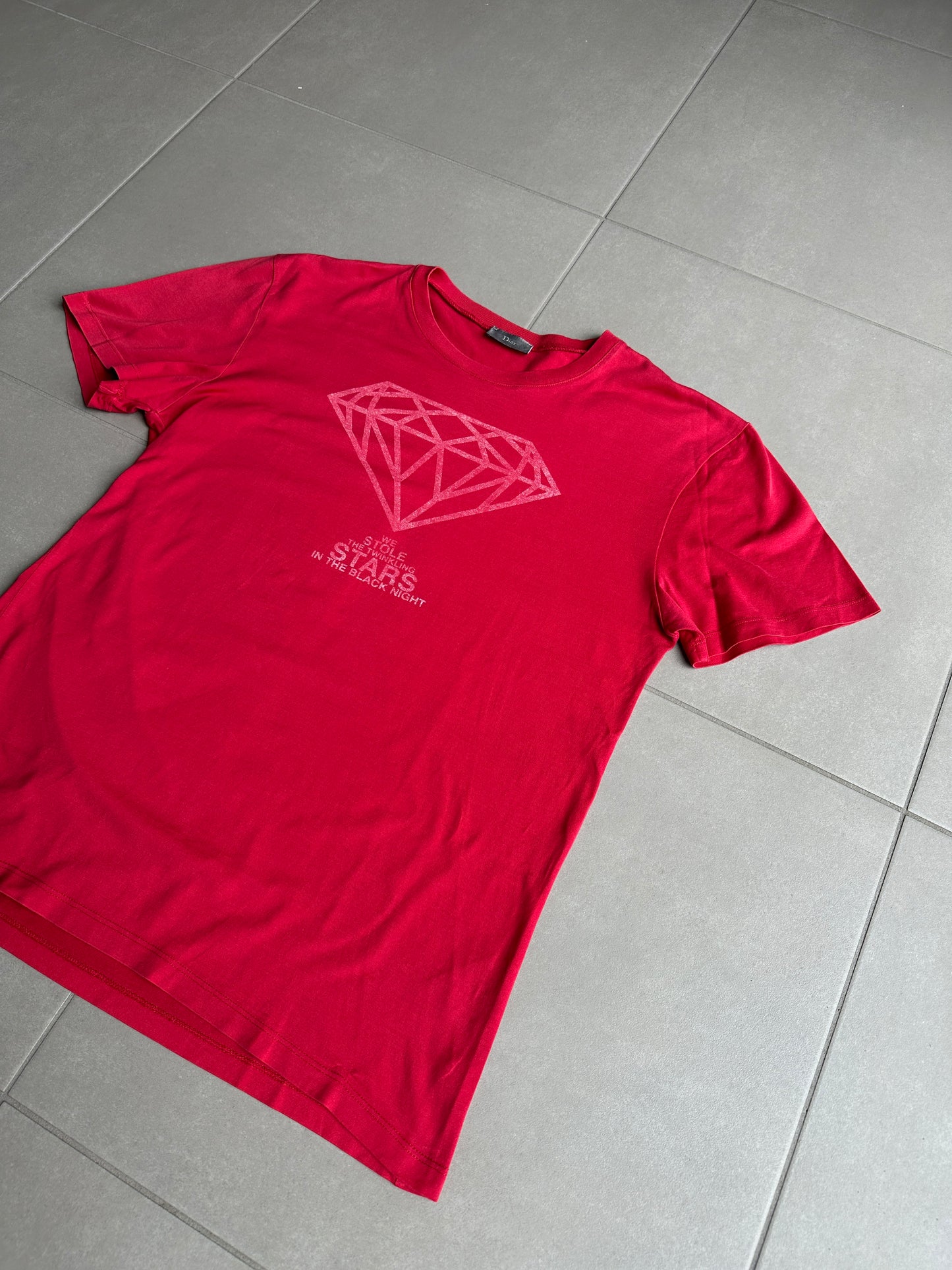 Dior Homme SS06 twinkling stars t shirt