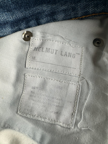 Helmut Lang Circa 2000’s  blue washed bootcut denim