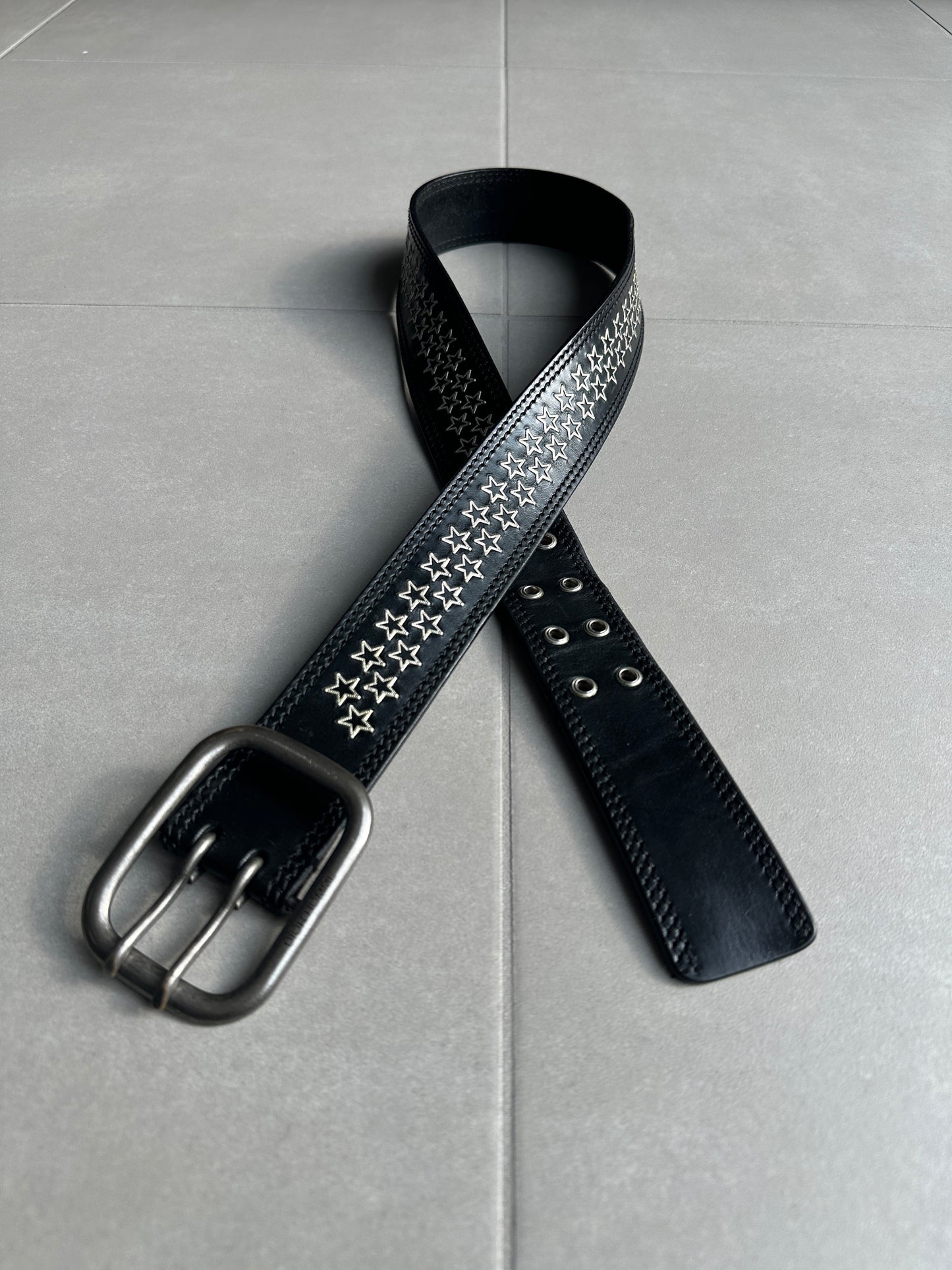 Dior Homme SS06 Double prong star belt