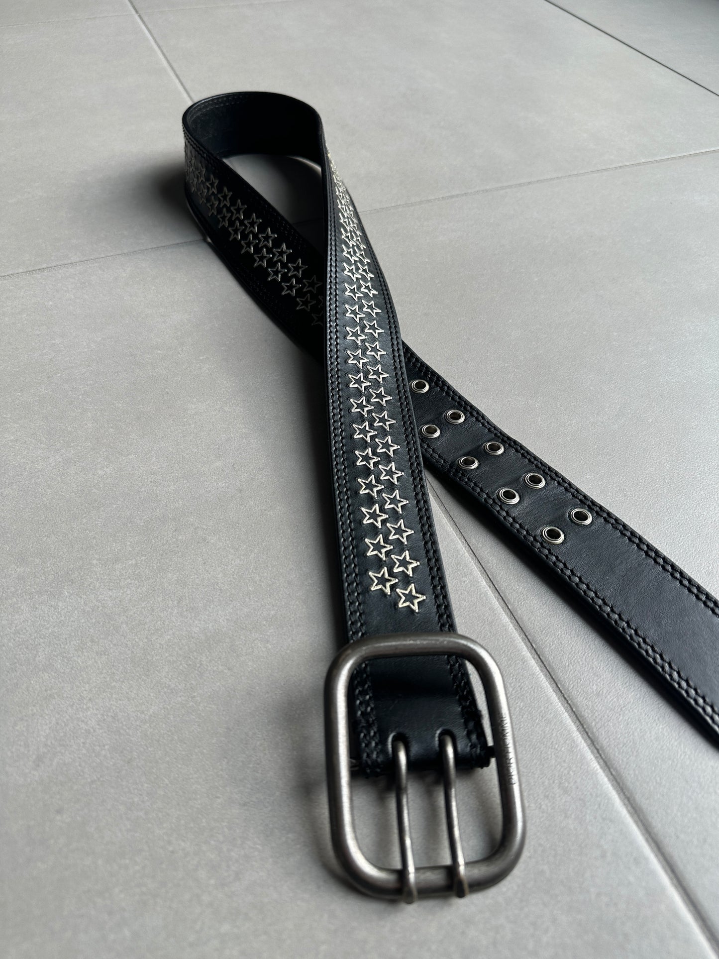 Dior Homme SS06 Double prong star belt