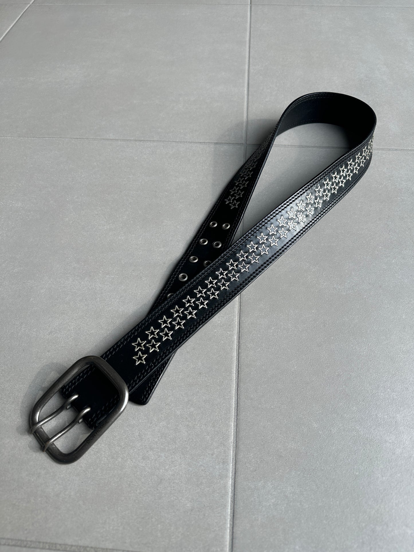 Dior Homme SS06 Double prong star belt