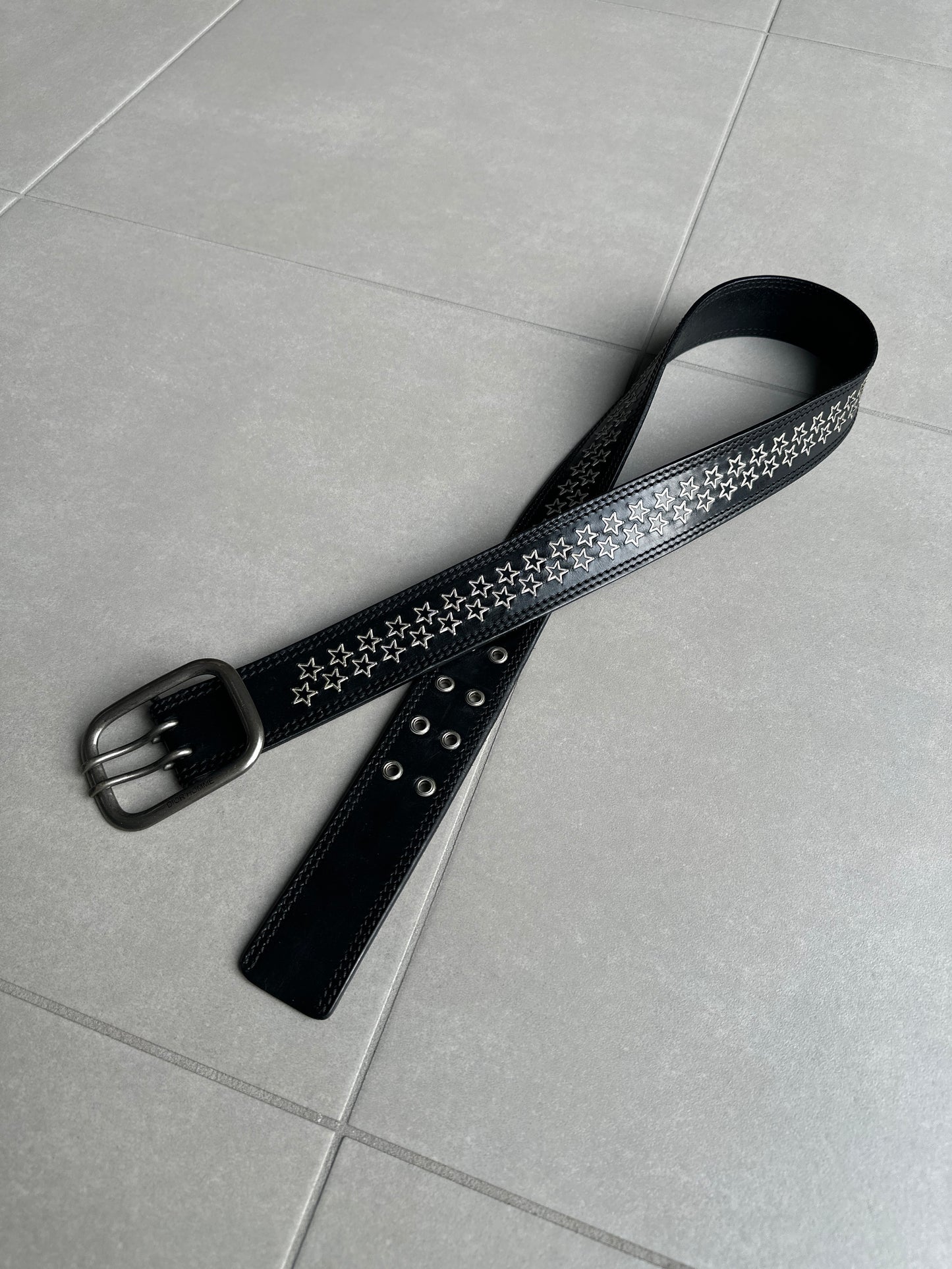 Dior Homme SS06 Double prong star belt