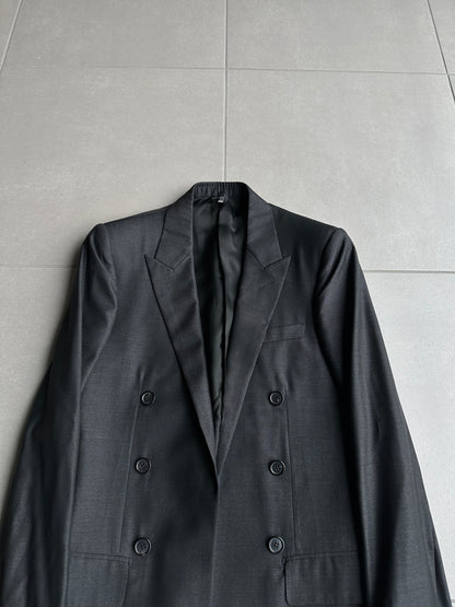 Dior Homme SS05 “BECK/Untitled” silk/wool double breasted blazer