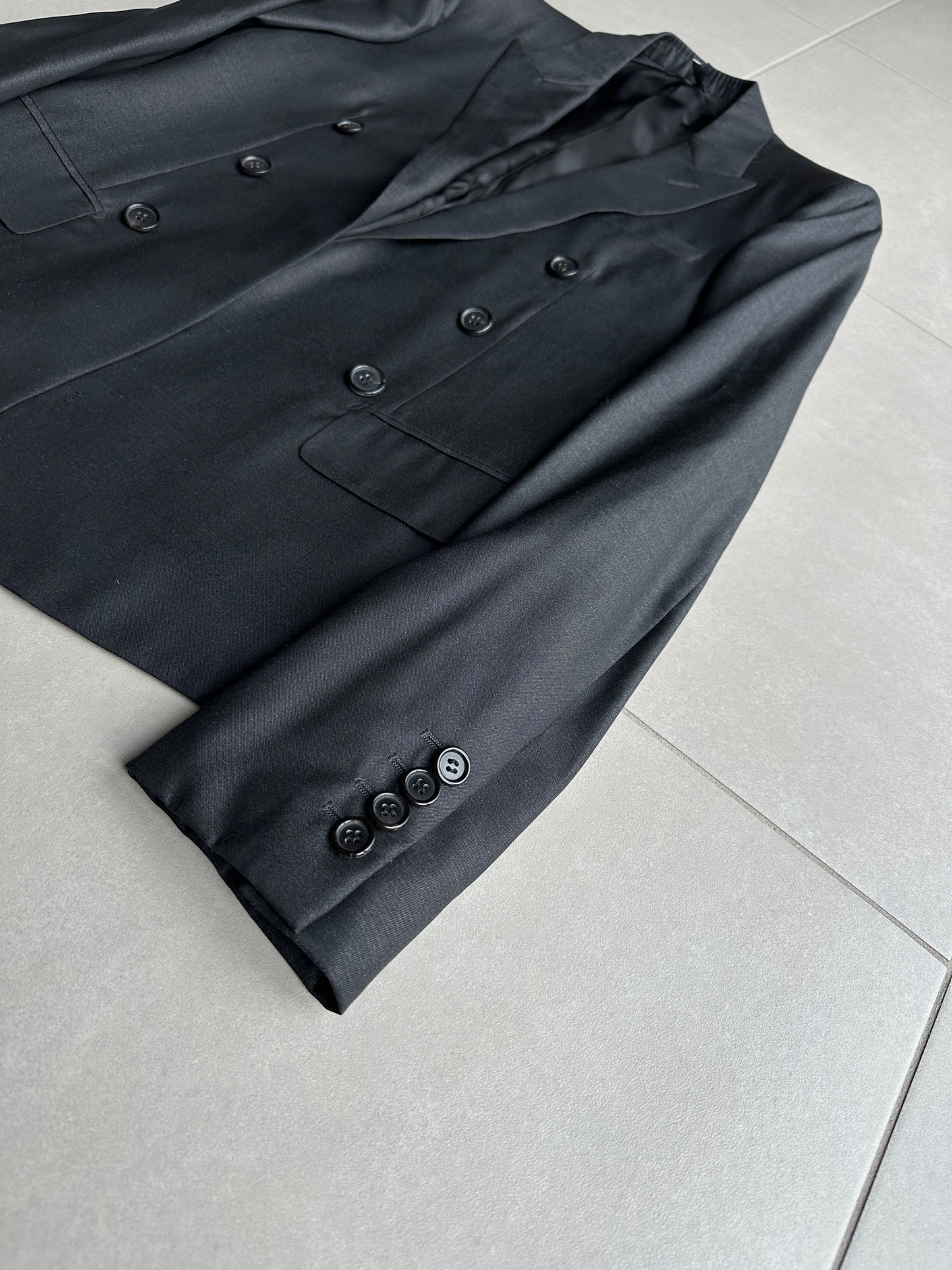 Dior Homme SS05 “BECK/Untitled” silk/wool double breasted blazer