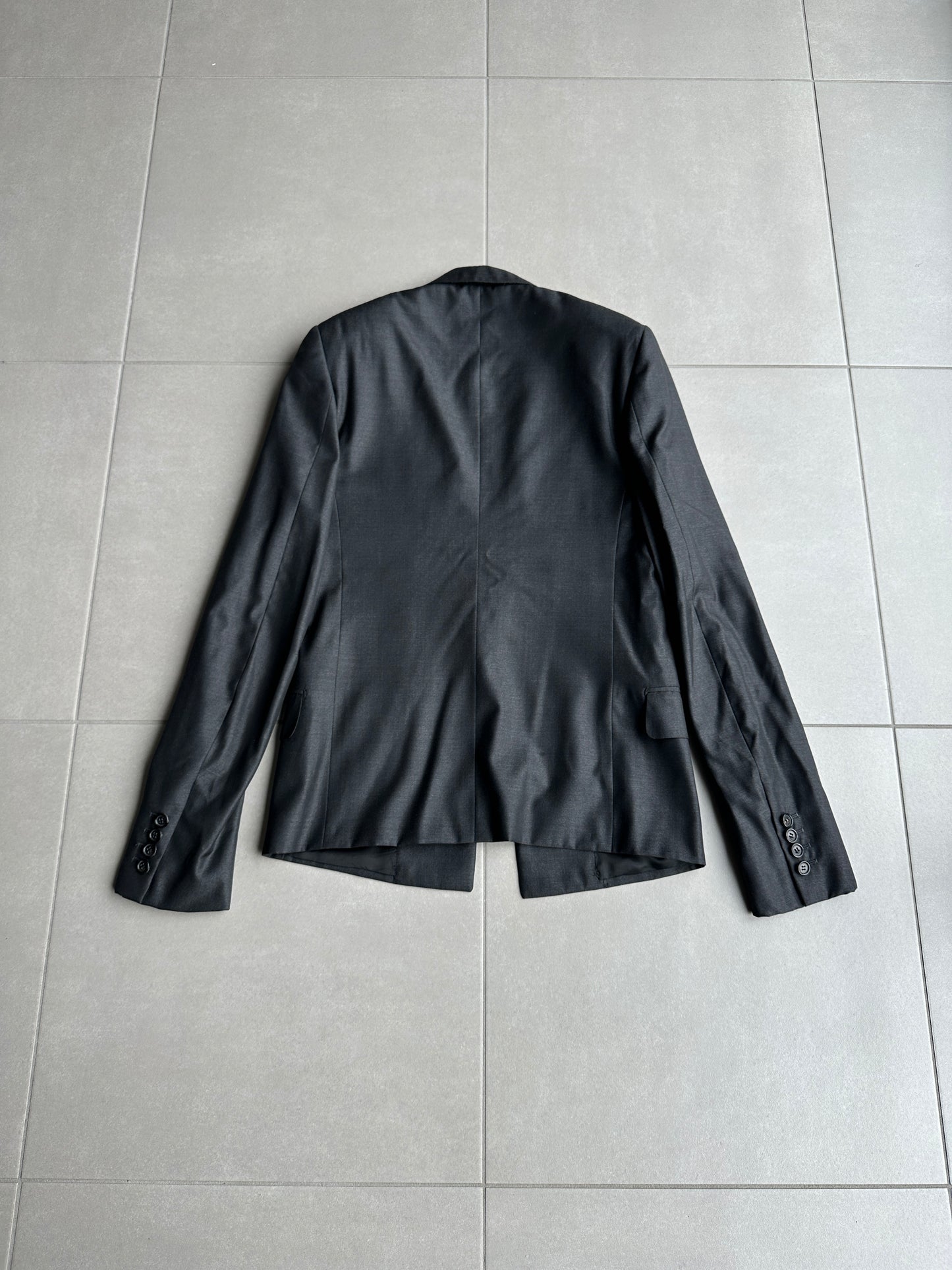 Dior Homme SS05 “BECK/Untitled” silk/wool double breasted blazer