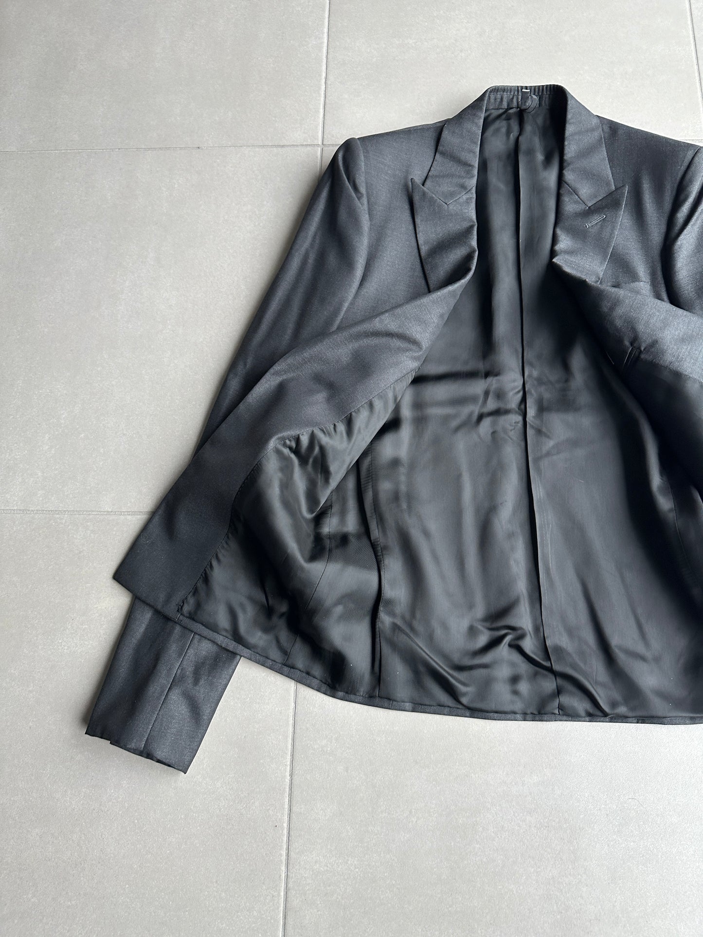 Dior Homme SS05 “BECK/Untitled” silk/wool double breasted blazer