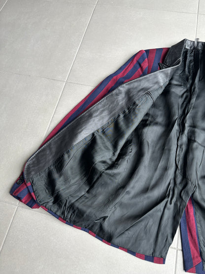 Dior Homme AW05 “In The Morning” leather trimmed Blazer