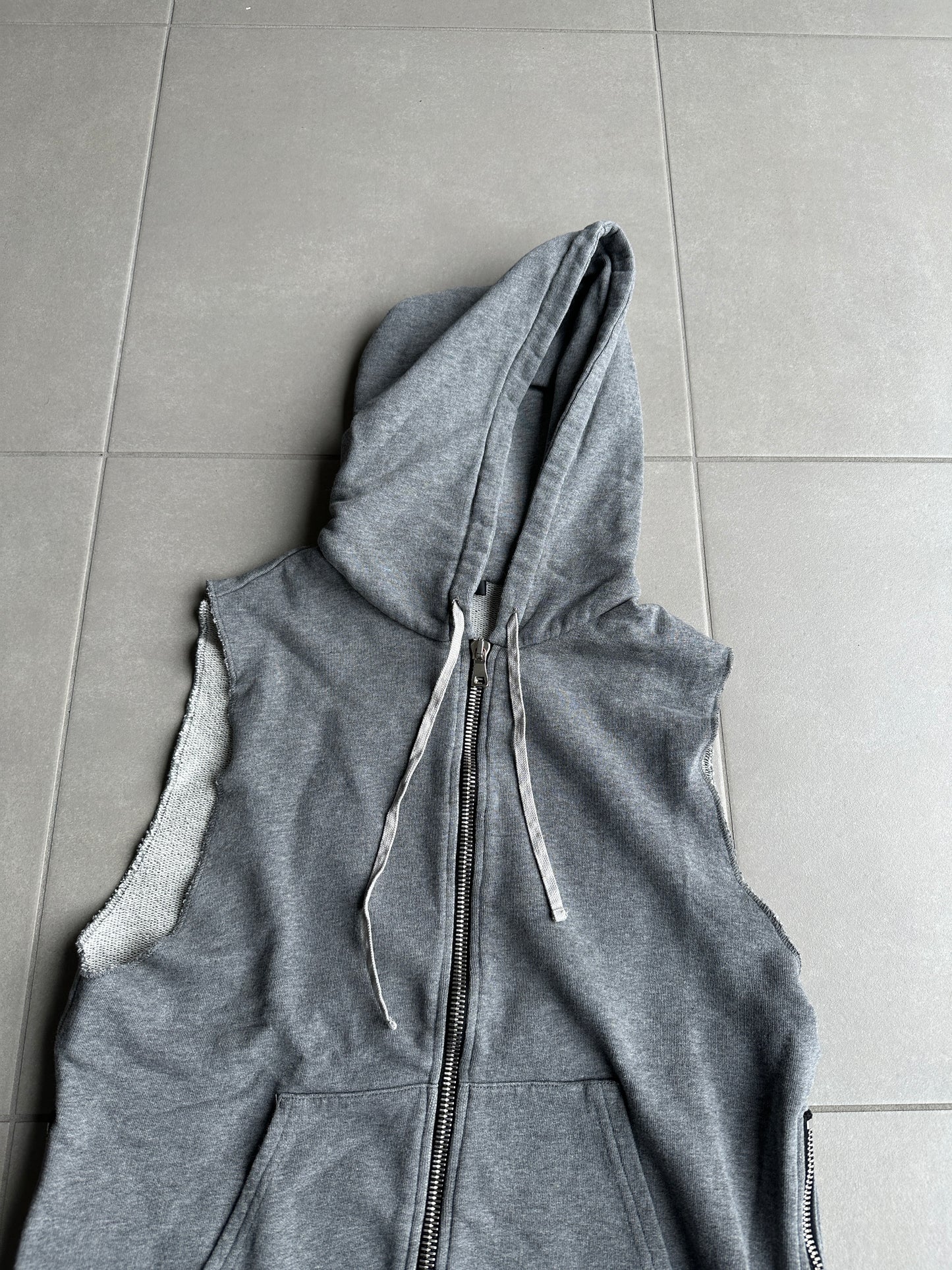 Balmain Homme AW2011 sleeveless hoodie