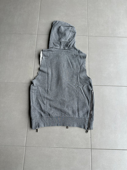 Balmain Homme AW2011 sleeveless hoodie