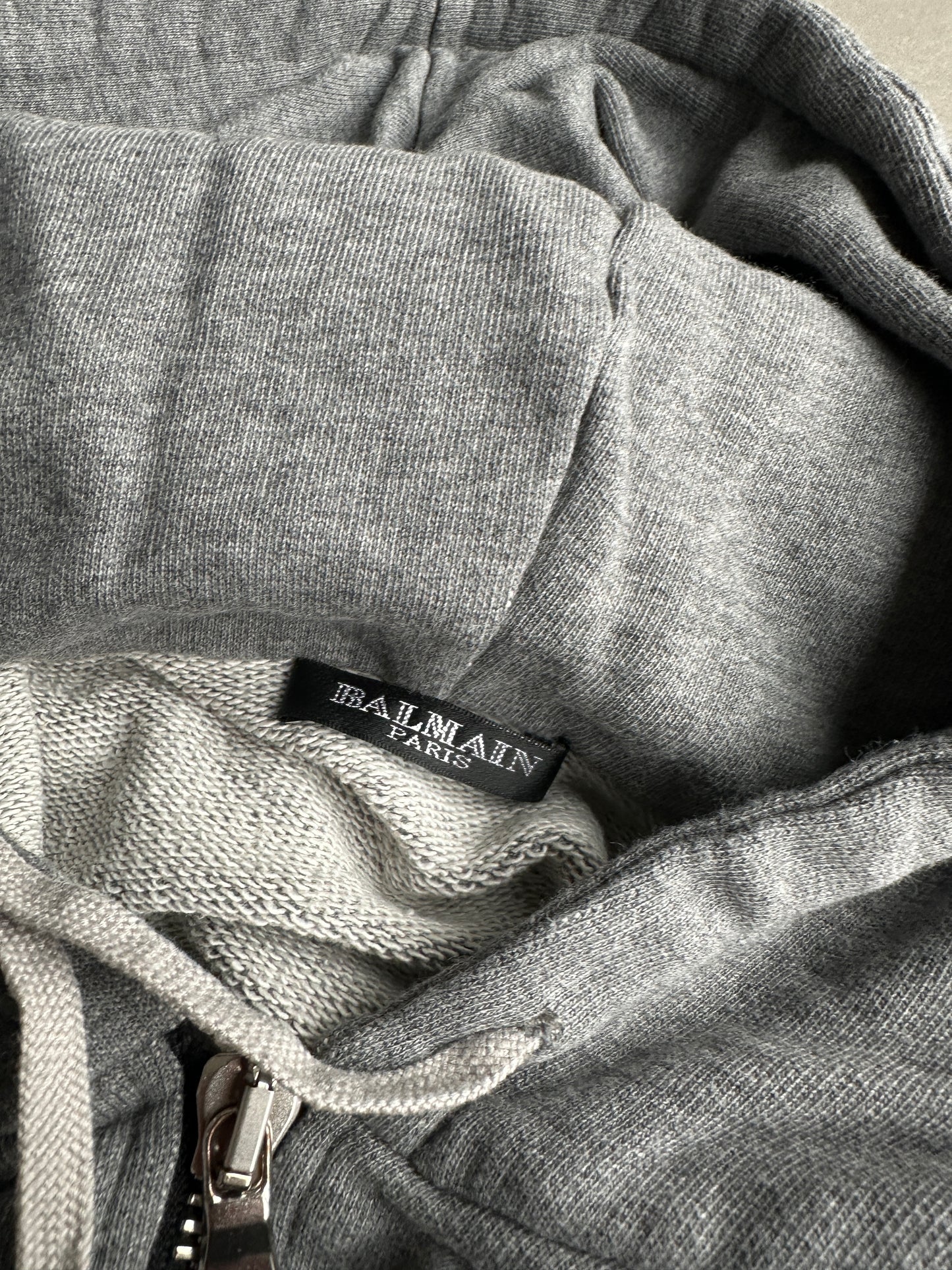 Balmain Homme AW2011 sleeveless hoodie