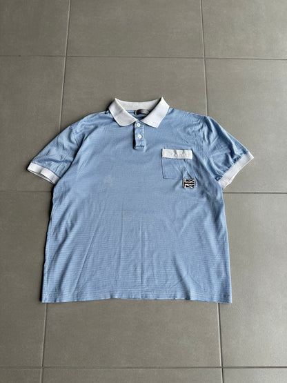 Dior Homme SS06 striped union jack polo shirt