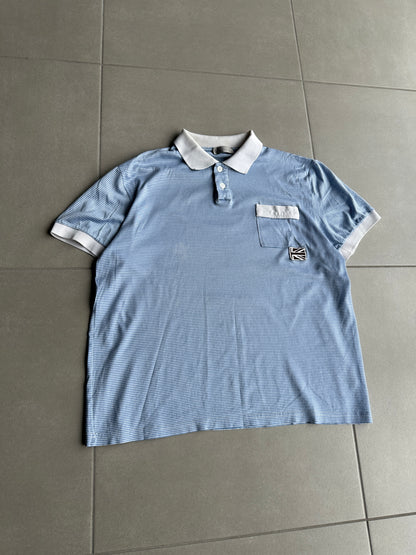 Dior Homme SS06 striped union jack polo shirt
