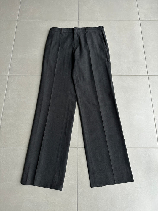 Dior Homme A/W 2002 “Reflexion” straight leg wool trousers