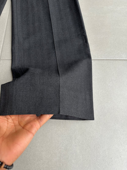 Dior Homme A/W 2002 “Reflexion” straight leg wool trousers