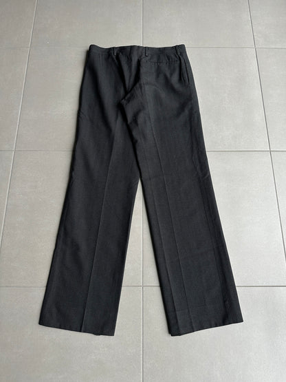 Dior Homme A/W 2002 “Reflexion” straight leg wool trousers