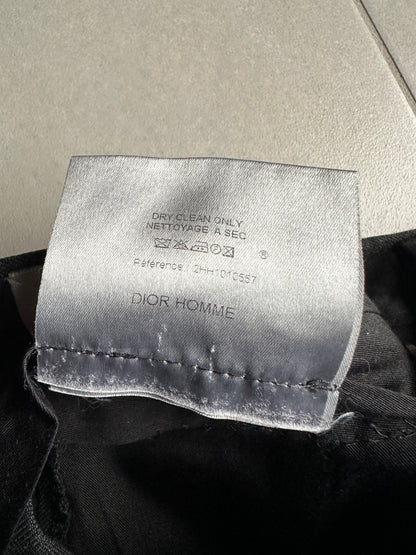 Dior Homme A/W 2002 “Reflexion” straight leg wool trousers