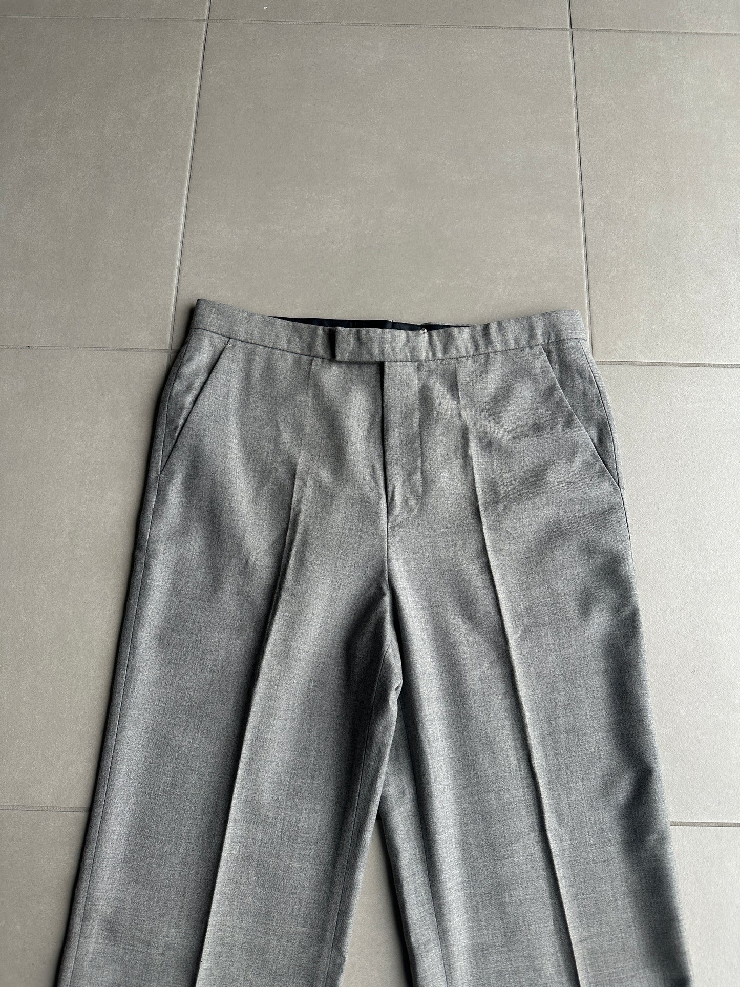Raf Simons AW1999 “Disorder Incubation Isolation” NWT Wool straight leg trousers