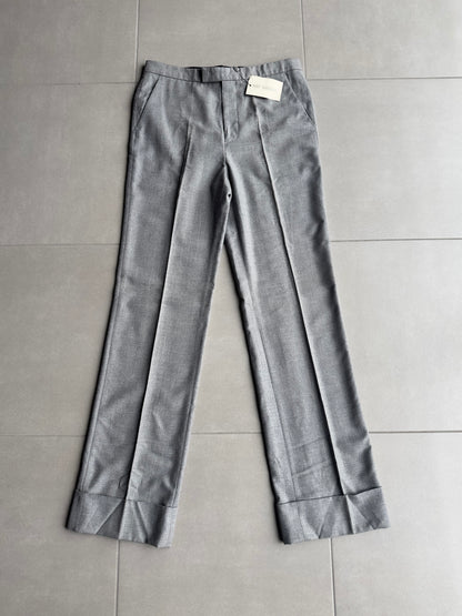 Raf Simons AW1999 “Disorder Incubation Isolation” NWT Wool straight leg trousers
