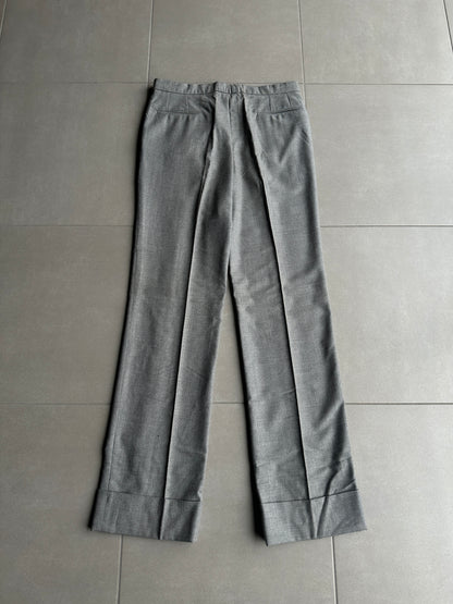 Raf Simons AW1999 “Disorder Incubation Isolation” NWT Wool straight leg trousers