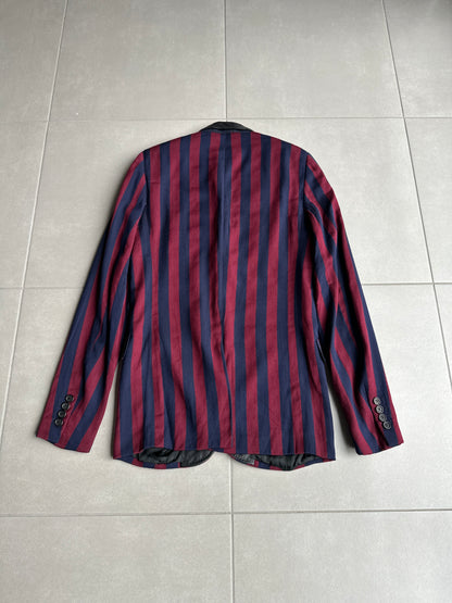 Dior Homme AW05 “In The Morning” leather trimmed Blazer