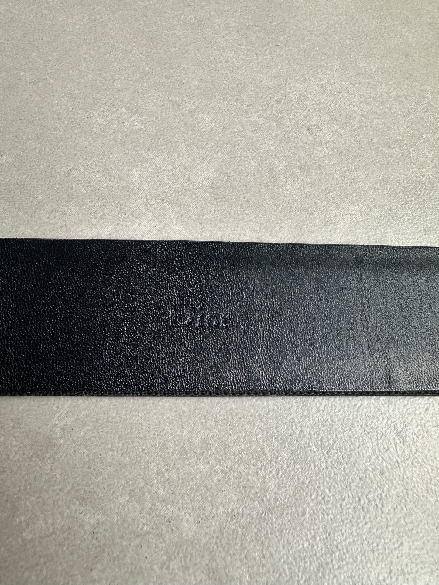 Dior Homme SS03 "Follow Me" Leather belt