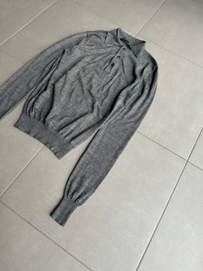 Dior Homme SS05 “BECK/Untitled” button up merino sweater