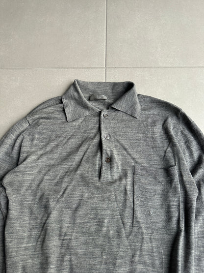 Dior Homme SS05 “BECK/Untitled” button up merino sweater