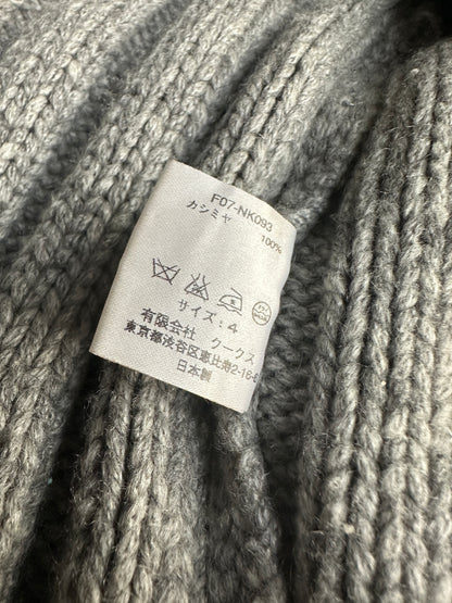 Number Nine AW07 “Love God Murder” cashmere heavy cardigan