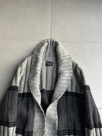 Number Nine AW07 “Love God Murder” cashmere heavy cardigan