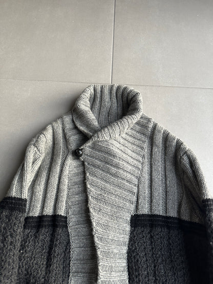 Number Nine AW07 “Love God Murder” cashmere heavy cardigan