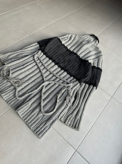 Number Nine AW07 “Love God Murder” cashmere heavy cardigan