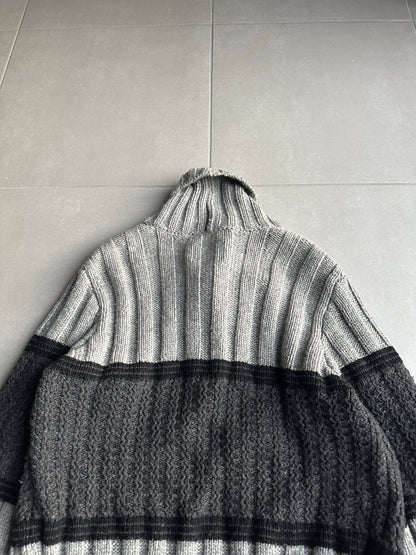 Number Nine AW07 “Love God Murder” cashmere heavy cardigan