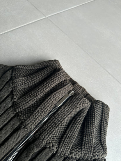 Dior Homme AW02 “Reflexion” メリノウール ダイバーズニット