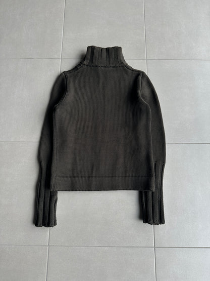 Dior Homme AW02 “Reflexion” メリノウール ダイバーズニット